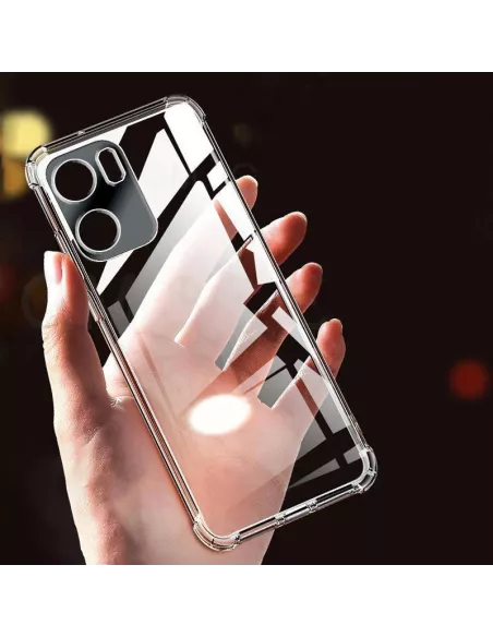 Oppo A76 Pack Coque Antichoc + Protection Ecran 9H - Transparent | ...