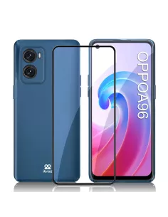 Oppo A96 Coque ABS Ultra Fine + Protection Ecran (5D) - 9H | Ibroz