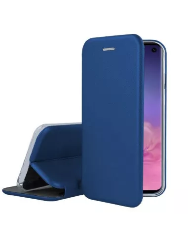 Samsung Galaxy S10 Leather Case Folio CLAM | Ibroz