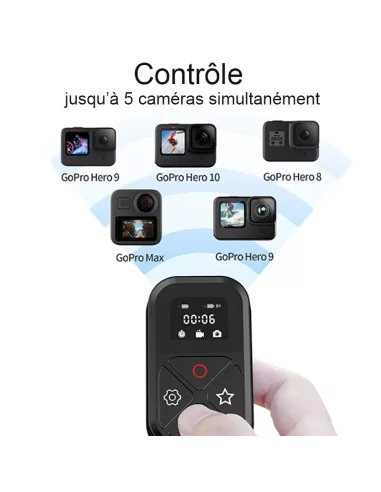 Wireless remote control for GoPro GoPro Hero 10, 9, 8 and MAX 360 | I...