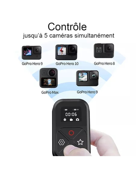 Wireless remote control for GoPro GoPro Hero 10, 9, 8 and MAX 360 | I...