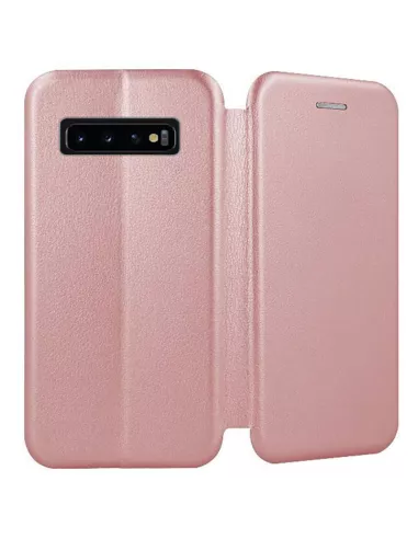 Samsung Galaxy S10 Leather Case Folio CLAM | Ibroz