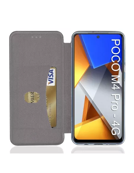 Xiaomi Poco M4 Pro (4G) Leather Case Folio Clam - Black | Ibroz