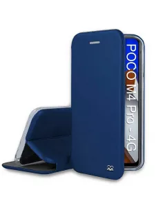 Xiaomi Poco M4 Pro (4G) Leather Case Folio Clam - Cosmos Blue | Ibroz