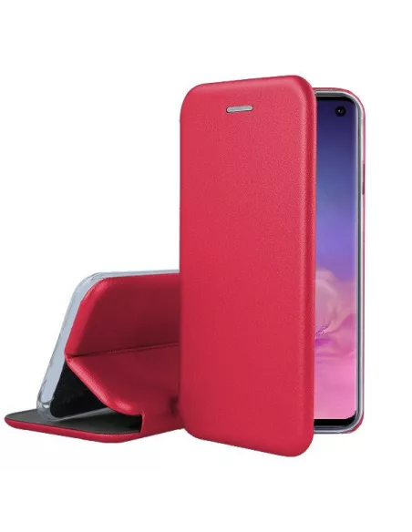 Samsung Galaxy S10 Leather Case Folio CLAM | Ibroz