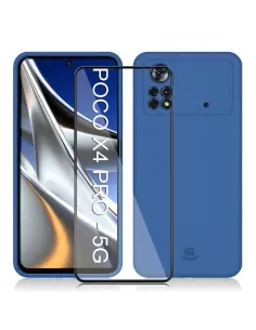 Xiaomi Poco X4 Pro (5G) Coque LSR Liquid Silicone + Protection écra...