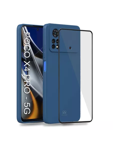 Xiaomi Poco X4 Pro (5G) Coque LSR Liquid Silicone + Protection écra...