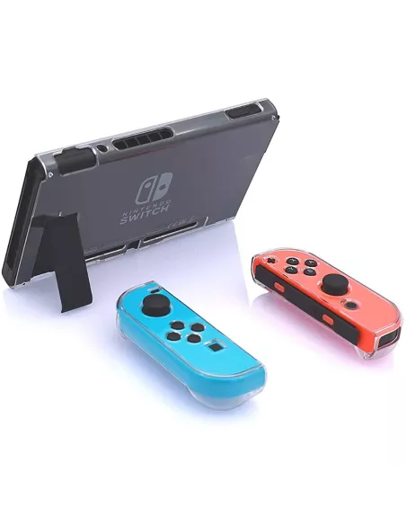 Coque de protection + coque Joy-con Nintendo Swich - Transparente |...