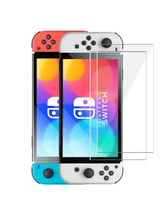 Premium screen protector (x2) in tempered glass 9H Nintendo Switch OL...