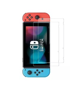 Premium screen protector (x2) in tempered glass 9H Nintendo Switch | ...