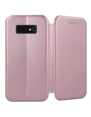 Samsung Galaxy S10e Leather Case Folio CLAM | Ibroz