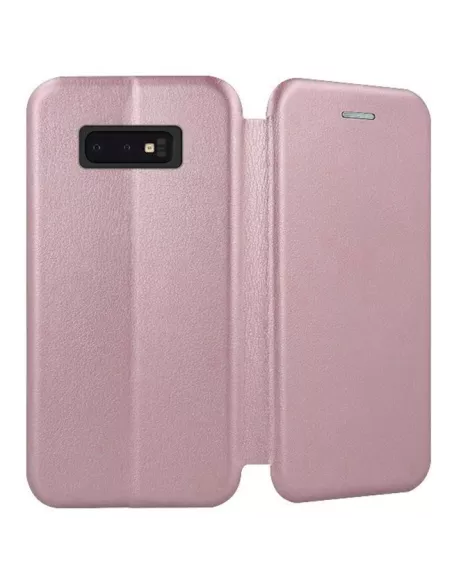 Samsung Galaxy S10e Leather Case Folio CLAM | Ibroz