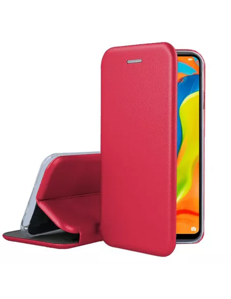 Huawei P30 Lite Etui folio cuir CLAM | Ibroz
