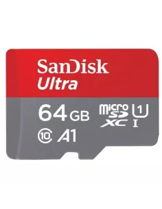 SanDisk 64GB MicroSD XC Ultra Memory Card + SDe 10 Adapter, U...