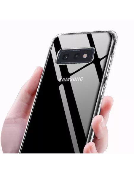 Galaxy S10 Coque Inoglass en verre trempé + Verre trempé 9H | Ibroz