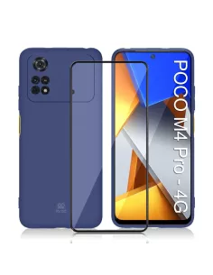 Xiaomi Poco M4 Pro (4G) Coque LSR Liquid Silicone + Protection écra...