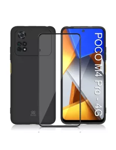 Xiaomi Poco M4 Pro (4G) Coque LSR Liquid Silicone + Protection écra...