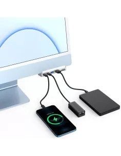 Hub ibroz Facade MC01 pour iMac 24 pouces M1 (2021) USB-C - 7 Ports en 1 - HDMi 2
