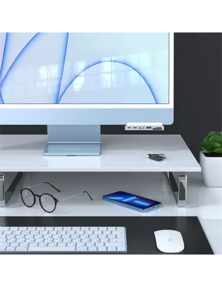 Hub Facade MC01 for iMac 24 inch M1 (2021) USB-C - 7 Ports in 1 ...