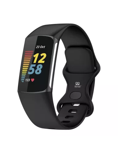 Fitbit Charge 5 Sport Wristband - Black | Ibroz