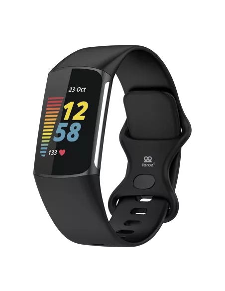 Fitbit Charge 5 Sport Wristband - Black | Ibroz