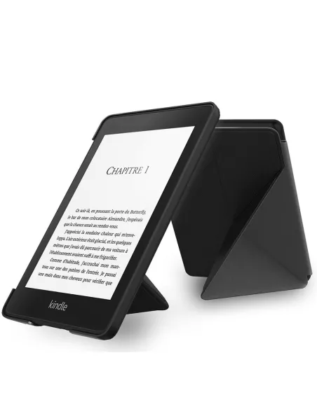 Amazon Kindle 6" (10th Gen) Origami Leather Case - Navy Blue | Ibroz