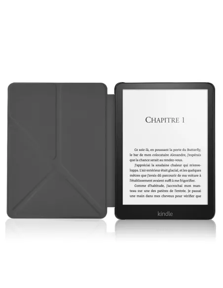 Amazon Kindle 6" (10th Gen) Origami Leather Case - Navy Blue | Ibroz