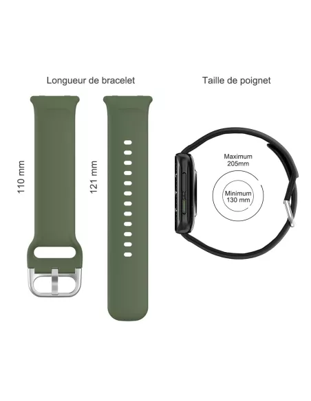 Oppo Watch 2 Sport Wristband - Military Green (Khaki) | Ibroz