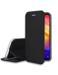 Xiaomi Redmi Note 7 Etui Cuir Folio CLAM | Ibroz