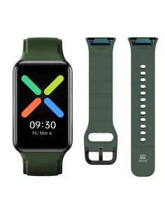 Bracelet sport Oppo Watch Free - Vert militaire (kaki) | Ibroz