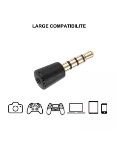 Mini Micro pour Nintendo Switch, Playstation PS4-PS5, Xbox, Wii, Sm... 2