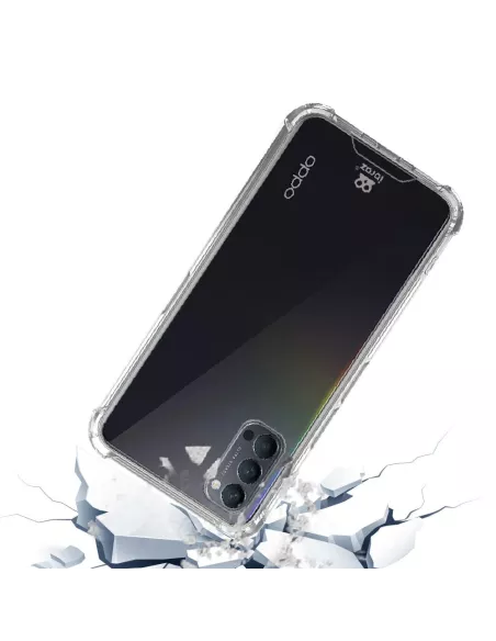 Oppo Reno 4 Pro (5G) - Shockproof Case + Screen Protector Pack 9H |...