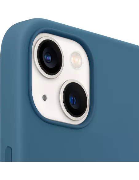 Apple iPhone 13 Mini Coque Liquid Silicone + Verre Trempé 9H (5D) -...