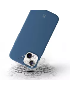 Apple iPhone 13 Mini Coque Liquid Silicone + Verre Trempé 9H (5D) -... 2