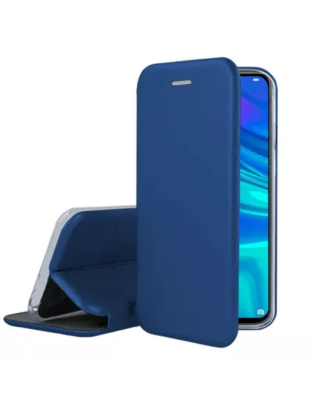 Huawei PSmart (2019) Etui Cuir Folio CLAM | Ibroz