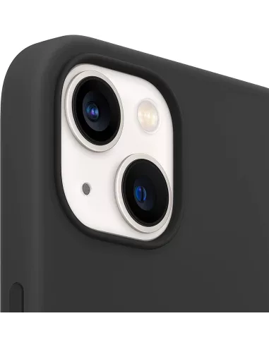 Apple iPhone 13 Mini Liquid Silicone Case + 9H Tempered Glass (5D) -...
