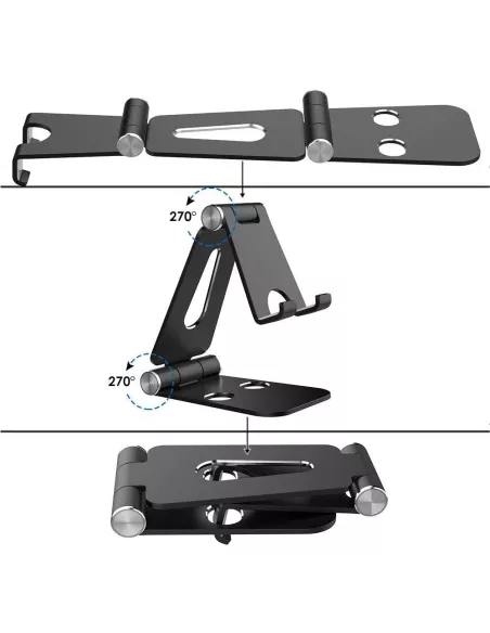 Mini Support Stand Universel Pliable Smartphone pour bureau, table ...