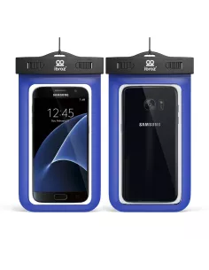 Pochette Housse de transport étanche IPX8 30 mètres - Bleu | Ibroz 2