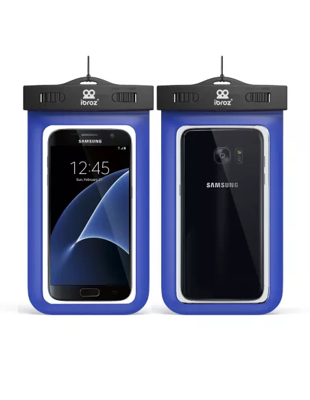 Waterproof carrying case IPX8 30 meters - Blue | Ibroz