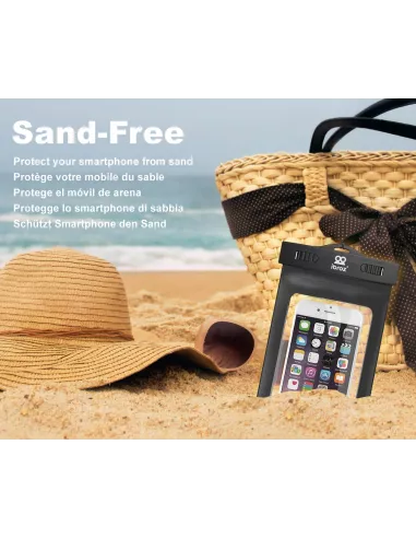 Waterproof carrying case IPX8 30 meters - Blue | Ibroz