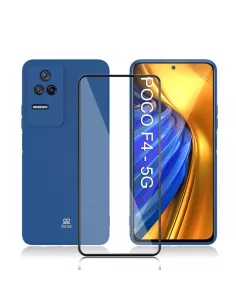 Xiaomi Poco F4 (5G) Coque LSR Liquid Silicone + Protection écran en...