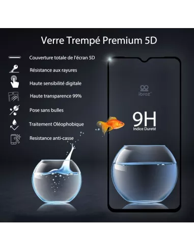 Xiaomi Poco F4 (5G) Shockproof Case + 9H Screen Protector Pack - Tr...