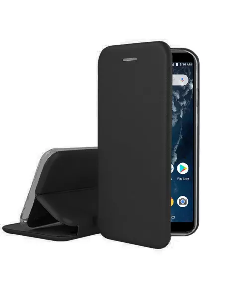 Xiaomi Mi A2 Lite Leather Case Folio CLAM | Ibroz