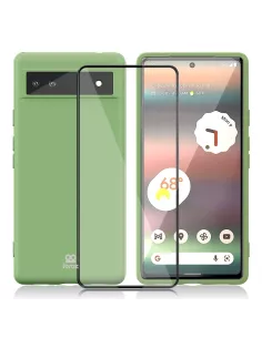 Google Pixel 6A Coque LSR Liquid Silicone - Vert Sauge | Ibroz