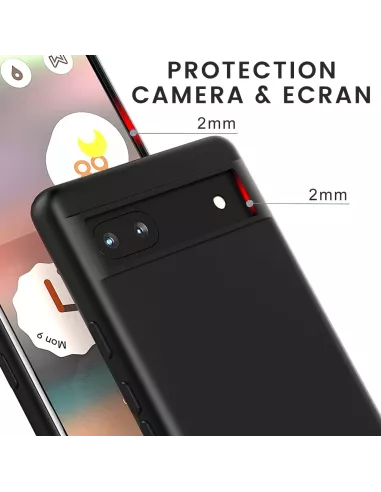 Google Pixel 6A LSR Liquid Silicone Case - Black | Ibroz