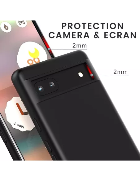 Google Pixel 6A LSR Liquid Silicone Case - Black | Ibroz