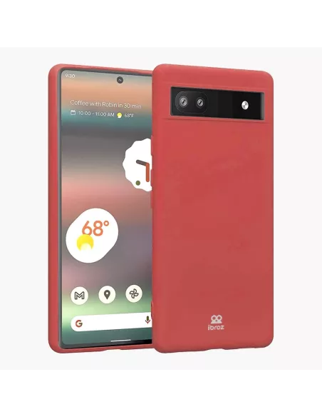 Google Pixel 6A LSR Liquid Silicone Case - Red | Ibroz