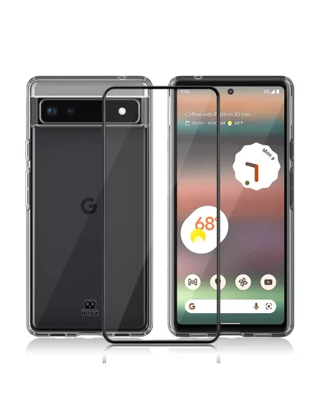 Google Pixel 6A Shockproof Case Pack - Transparent | Ibroz