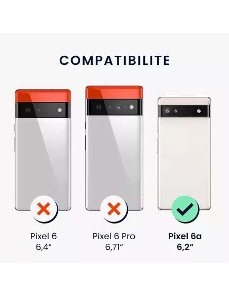 Google Pixel 6A LSR Liquid Silicone Case - Red | Ibroz