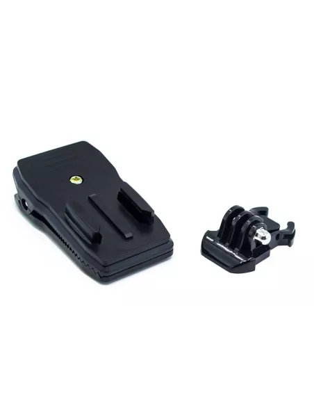 Rotating clip for Gopro with quick-release base for m...